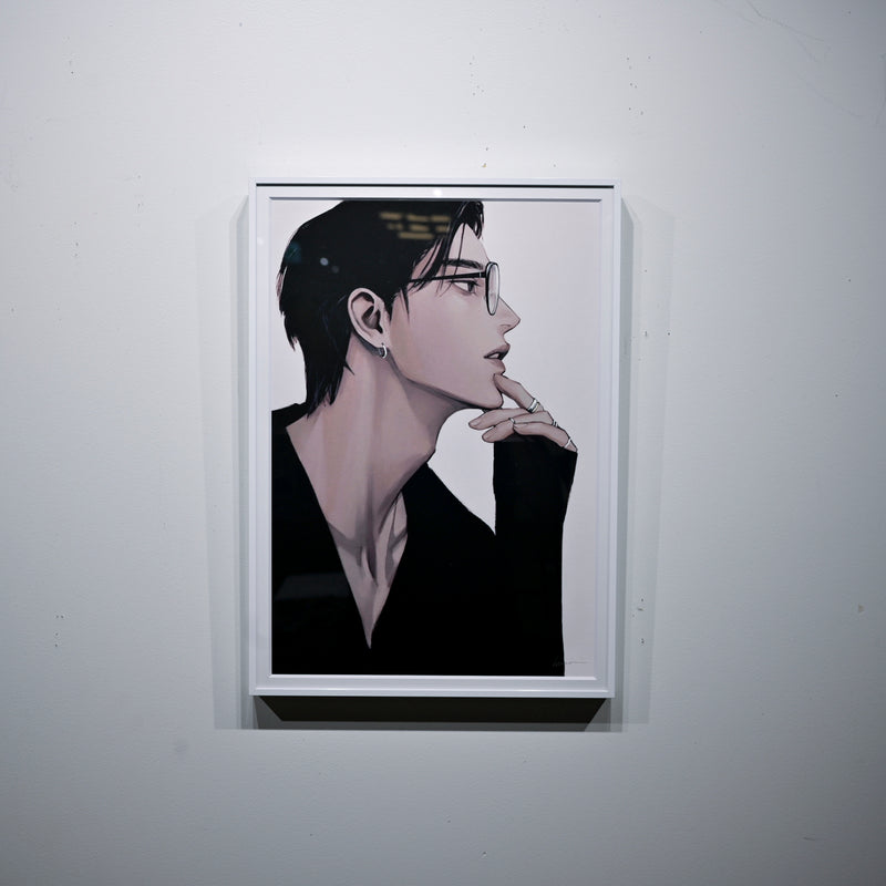 Art Print (Giclee) - Black - A3