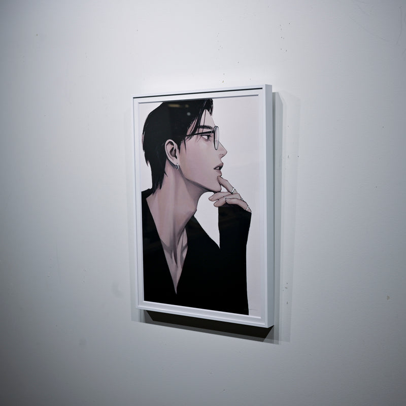 Art Print (Giclee) - Black - A3