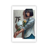 shinda kimi e postcard