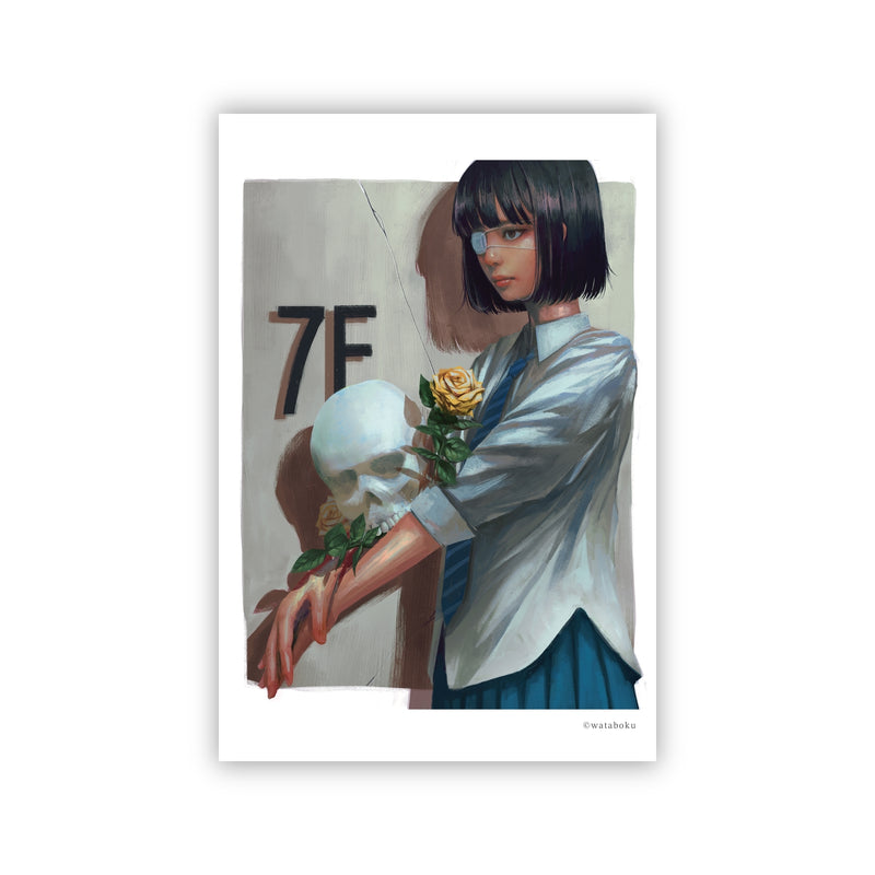 shinda kimi e postcard
