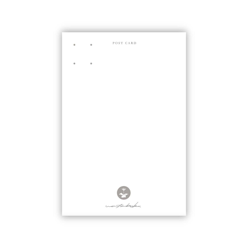 shinda kimi e postcard